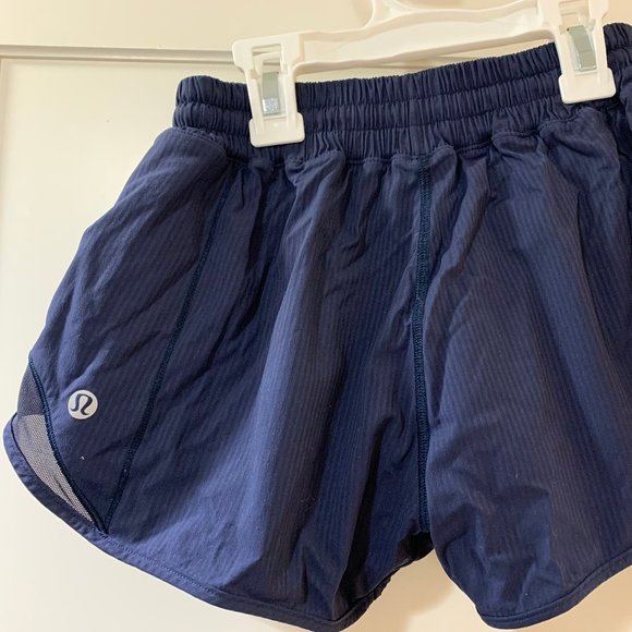 Lululemon Shorts Navy Hotty Hot Size 2 Poshmark